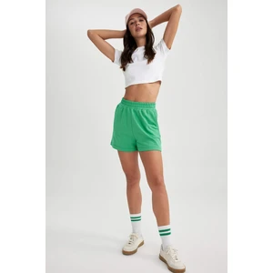 Regular Fit Düz Paça Sweatshirt Kumaşı Şort Z5071AZ23SM