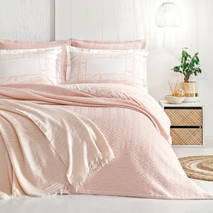 Aneth Çift Kişilik 8 Parça  Eternal Çeyiz Seti - Blush