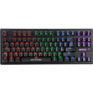 KG901TR Wired Jixian Blue Switch TKL Rainbow Full Mekanik Profesyonel Gaming Klavye