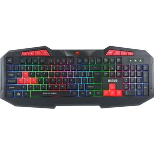 K602TR Wired Membrane Switch 26-Tuş Anti-Ghost Rgb Gaming Klavye
