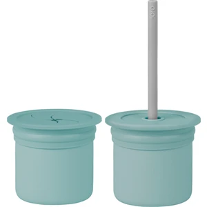 Oioi Ham+Hüp Aqua Green Powder Grey