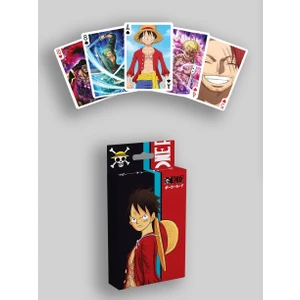 Planet Butik One Piece İskambil Oyun Takımı 54 Kart ve 2 Joker ile Dayanıklı Tasarım