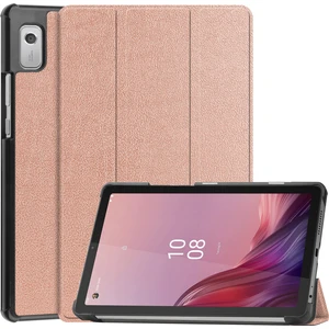 Xfashion Lenovo Tab M9 Çizgiye Dönüş Pu Deri Tablet Kılıf Üçlü Stand Koruyucu Kapak (Yurt Dışından)