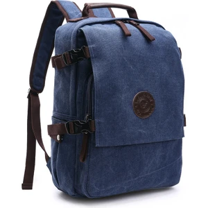 Erkek Rahat Kanvas Sırt Çantası Açık Bilgisayar Sırt Çantası (Yurt Dışından)