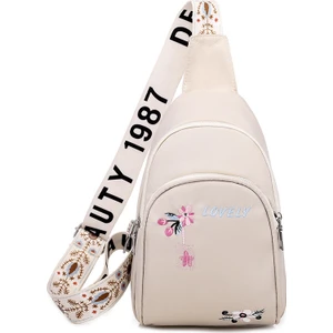 Çok Yönlü Moda Işlemeli Bayan Göğüs Çantası Messenger Çanta Bel Çantası (Yurt Dışından)