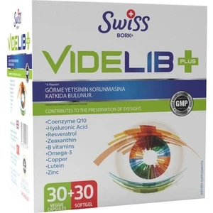 Swiss Bork Videlib 30 Veggie Kapsül + 30 Softgel