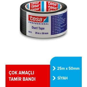 04610 Basic Duct Tamir Bandı Siyah 25X50 Mm