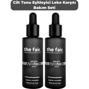 the fair. Arbutin Cilt Tonu Eşitleyici Leke Karşıtı Bakım Serumu %1 Arbutin+ %0.5 30 ml 2'li Set