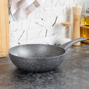 Pietra - 28 cm Granit Wok Tava