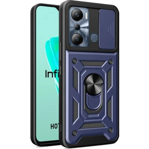 Infinix Hot 20I Kılıf Impact Resistant Lacivert