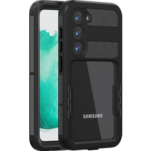 Samsung Galaxy S23 Kılıf Waterproof 360 Full Body Protective Siyah