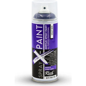 Art-X Spray-X Sprey Boya 400 Ml - 6715 Violet Mor