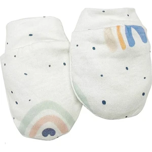 Tiny Lamb Rainbow Bebek Eldiveni %100 Pamuk 2 Takım