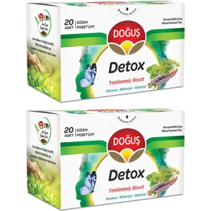 Detox Bardak Poşet Çay 2 Adet 20'li - Yenilenmiş Hisset