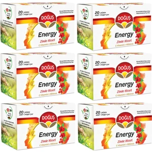 Energy Bardak Poşet Çay 6 Adet 20'li - Zinde Hisset