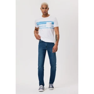 Lee Cooper Jagger Erkek Jean Pantolon Evore Rytmo Blue