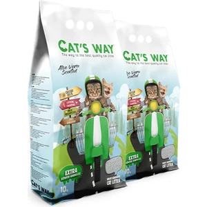 Cat's Way Aloe Vera Kokulu Kedi Kumu (10L. x 2Adet)