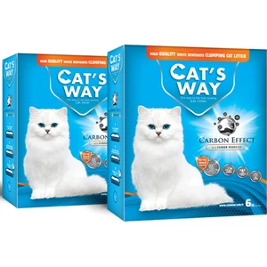 Cat's Way Carbon Effect Kedi Kumu (6L. x 2Adet)