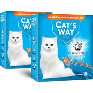 Cat's Way Carbon Effect Kedi Kumu (10L. x 2Adet)