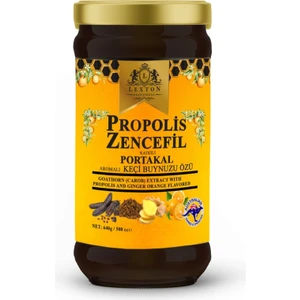 Propolis ve Zencefil ve Portakal Katkılı Keçiboynuzu Özü 640 gr