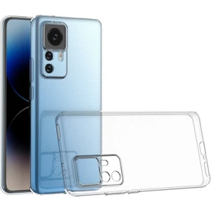 Mi 12T Pro Kılıf Şeffaf Silikon Kamera Korumalı 3D