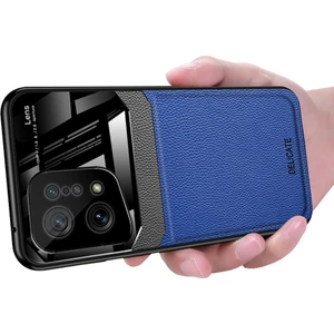 Oppo Find X5 Için Litchi Tpu Bumper Cam Lens Korumalı Telefon Kılıfı (Yurt Dışından)