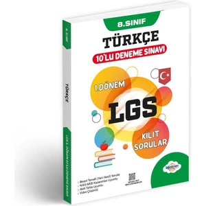 Öğretmen Evde Yayınları 8. Sınıf Türkçe LGS 1. Dönem 10’lu Deneme Sınavı