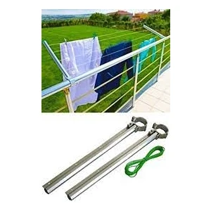 Aliminyum  Küpeşte  Çamaşır  Askılığı