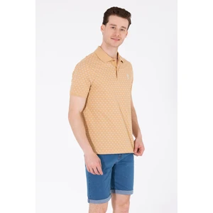 U.S. Polo Assn. Erkek Camel T-Shirt 50265024-VR015