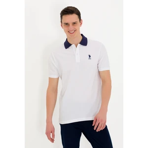 U.S. Polo Assn. Erkek Beyaz T-Shirt 50264895-VR013