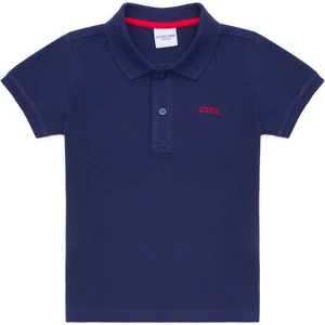 U.S. Polo Assn. Erkek Çocuk Lacivert Basic T-Shirt 50266041-VR033