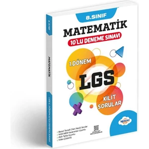 Öğretmen Evde Yayınları 8. Sınıf Matematik LGS 1. Dönem 10’lu Deneme Sınavı