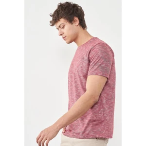 Çetinkaya Mentality 3446 Bisiklet Yaka Regular T-Shirt Bordo
