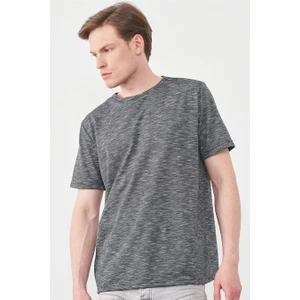 Çetinkaya Mentality 3446 Bisiklet Yaka Regular T-Shirt Siyah