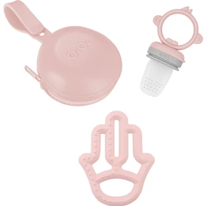 Oioi Pinky Pink Üçlü Set (Püre+Pod+Annemineli)