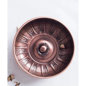 Hamam Tası Osmanlı Motifli Metal Banyo Tası