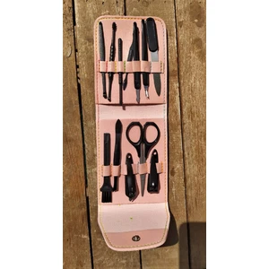 Monicatime 12 Parça Manikür - Pedikür Seti - Süpriz Renkli Deri Çantalı