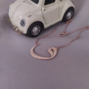 Vav Harfi Gümüş El Yapımı Vav Harfi Arapça Harf Isim