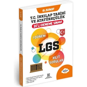 Öğretmen Evde Yayınları 8. Sınıf Inkılap Tarihi LGS 1. Dönem 20’li Deneme Sınavı