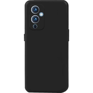 Case World One Plus 9 ile Uyumlu Kapak Kamera Korumalı Soft Silikon Kılıf - Siyah