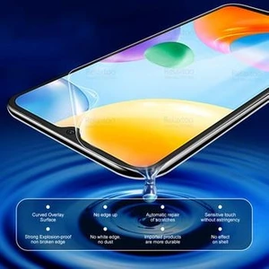 Xiaomi Redmi 10C Uyumlu Esnek Dayanıklı Blue Nano Ekran Koruyucu