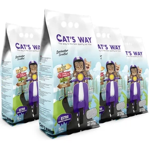 Cat's Way Lavanta Kokulu Kedi Kumu (5L. x 4Adet)