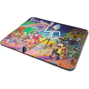 Hediye Zengini Kişiye Özel Rick And Morty Kaçış Tasarım Baskılı Mouse Pad