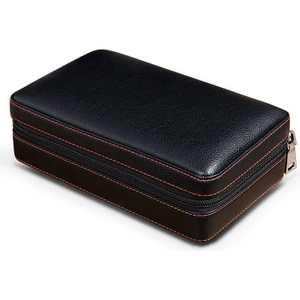 Siyah Deri Seyahat Humidoru KB95SY