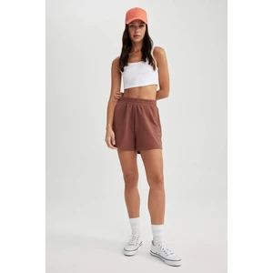Regular Fit Düz Paça Sweatshirt Kumaşı Şort Z5071AZ23SM