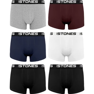 Vip Stones Likralı 6'lı Erkek Boxer Premium Paket - Mix