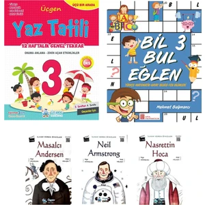 Üçgen 3.sınıf Yaz Tatili 12 Haftalık Tekrar Seti