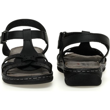 Polaris 158589.Z3FX Siyah Kadın Comfort Sandalet Fiyatı