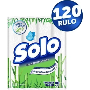 Solo Bambu Katkılı 120'li Tuvalet