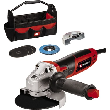 Einhell TC-AG 125/850 Avuç Taşlama Makinesi 850W Metal Kesme ve Taşlama İçin Güçlü